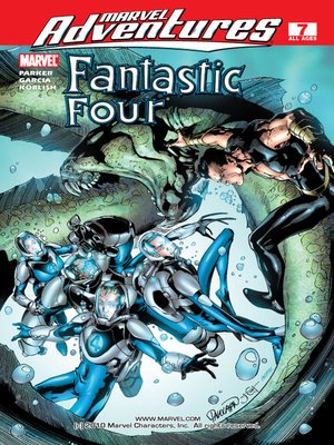cover image of Marvel Adventures Fantastic Four, Issue 7